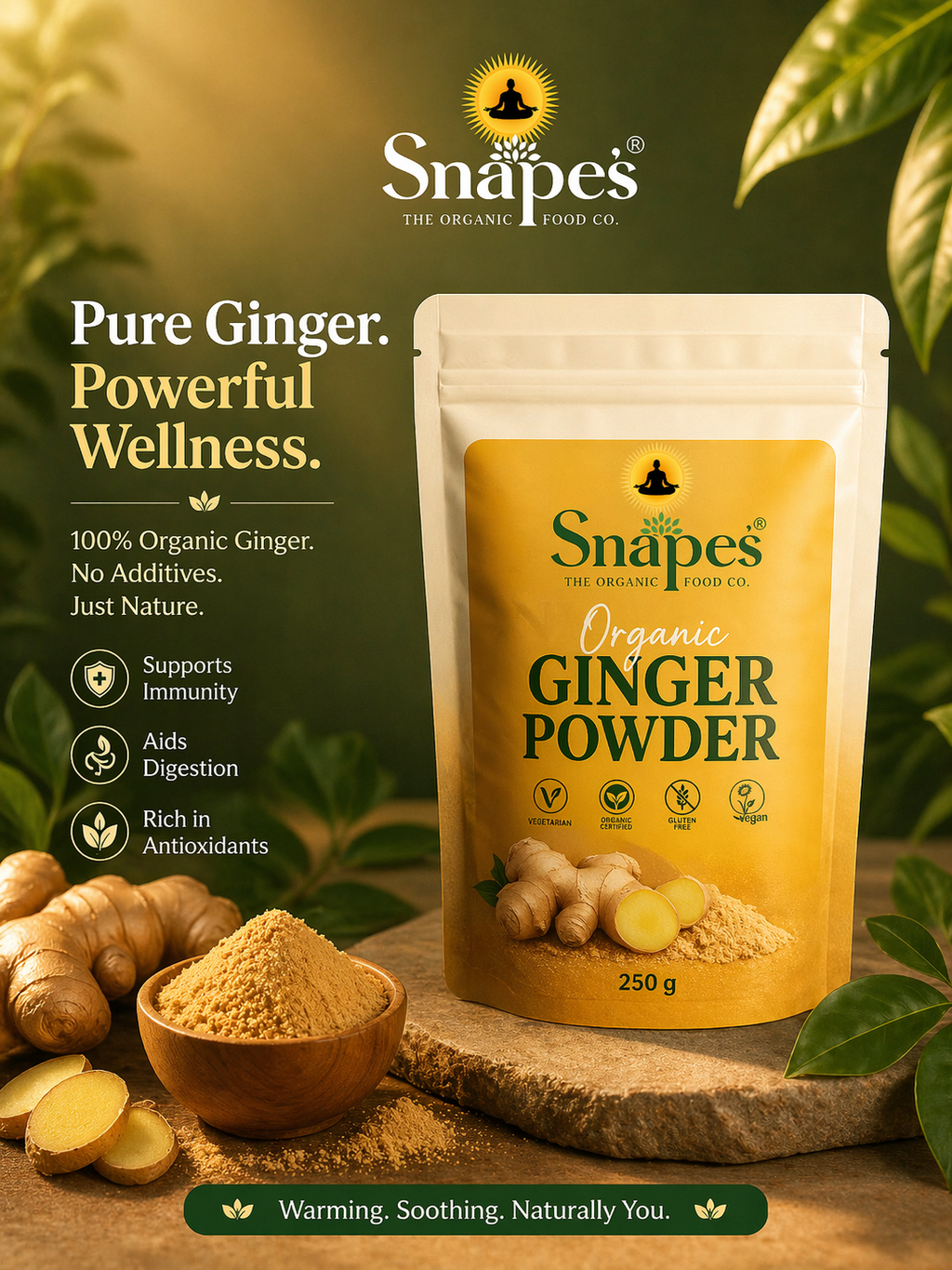 Organic Ginger Powder 500g